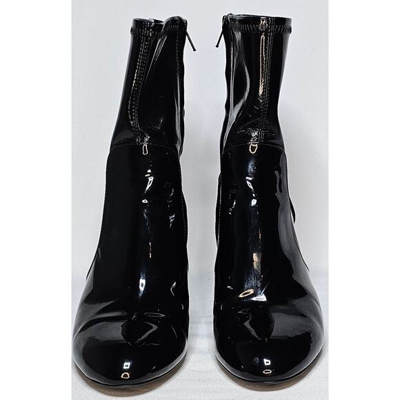 Louis Vuitton Silhouette Ankle Boot in Black Patent Leather - Picture 5 of 13
